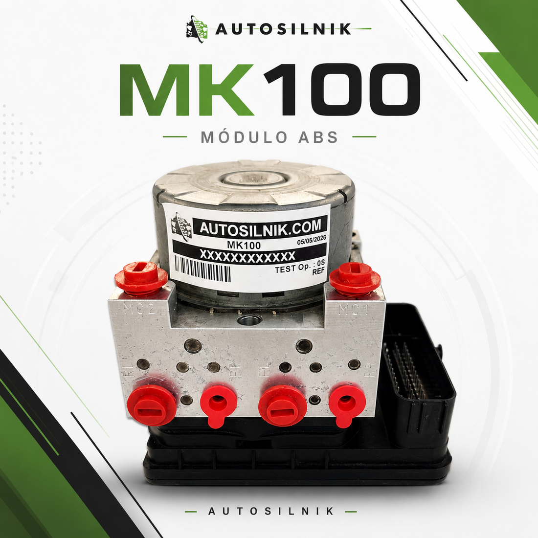 Reparación módulo ABS MK100: síntomas, fallos frecuentes y solución profesional